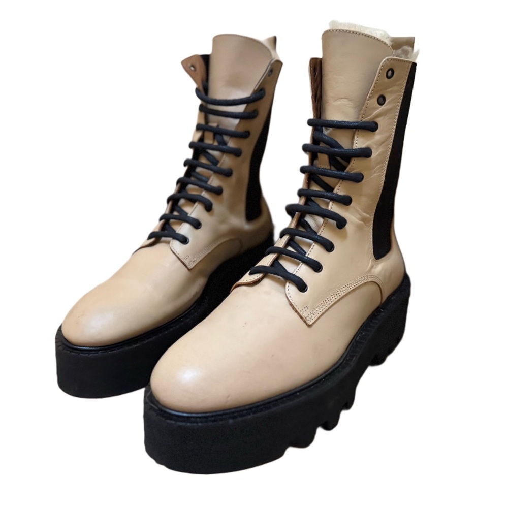 AUTHENTIC ATP Atelier
Leather Combat Boots - Picture 4 of 9